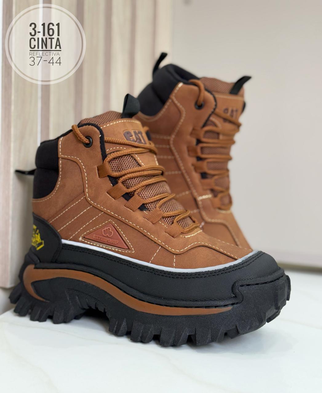 BOTA CATERPILLAR REFLECTIVA REF 05 COLOR MIEL