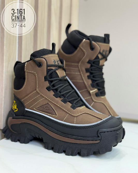 BOTA CATERPILLAR REFLECTIVA REF 05 COLOR ARENA