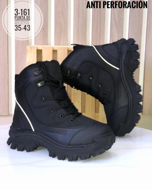 BOTA PUNTERA DE SEGURIDAD ANTIPERFORACIÓN TIMBERLAND REF 14 COLOR NEGRO