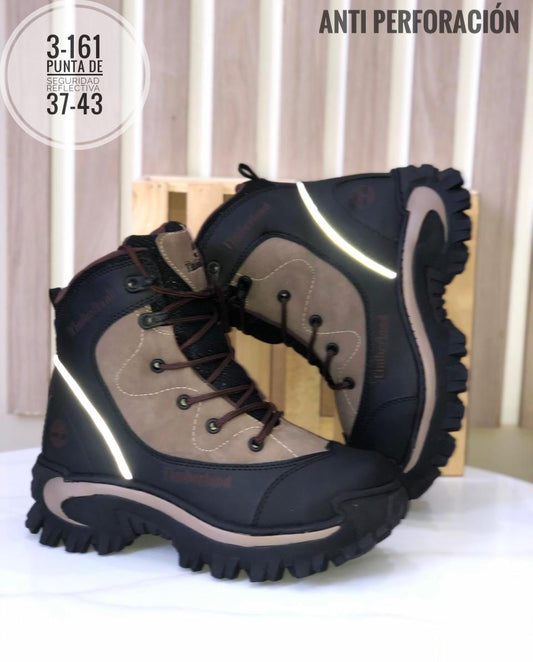 BOTA PUNTERA DE SEGURIDAD ANTIPERFORACIÓN TIMBERLAND REF 14 COLOR ARENA