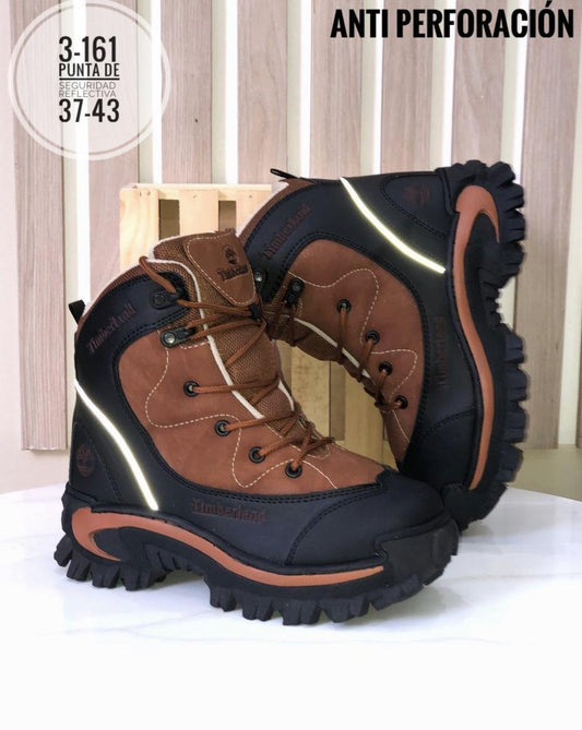 BOTA PUNTERA DE SEGURIDAD ANTIPERFORACIÓN TIMBERLAND REF 14 COLOR MIEL